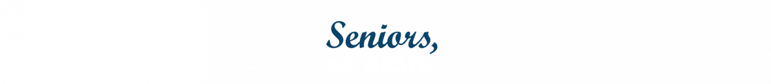 Seniors et alors Bannière